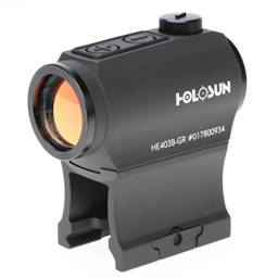 Holosun Technologies 403B Rifle Green Dot 2 MOA Solar Shake Awake Night Vision Compatible HE403B-GR