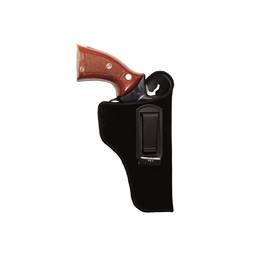 Uncle Mikes 89021 Inside The Waistband Right Hand Medium Revolver 4" Barrel Soft Black Holster