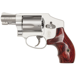Smith & Wesson Model 642 LS Ladysmith 38 Spl No Lock Stainless wood grips hammerless 5 shot 163808