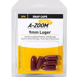 A-Zoom 15116 Snap Caps 9MM 5 Pack