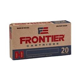 Hornady FR160 Frontier 223 68 Grain Boat Tail Hollow Point Match 20 Round Box