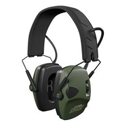 Isotunes IT-40 Defy Slim Basic Muff NO BLUETOOTH Tactical Sound Control 20 NRR Green