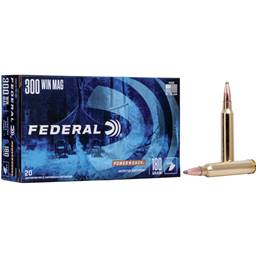 Federal Power Shok 300 win mag 180 grain Jacketed soft point 20 round box 300WBS