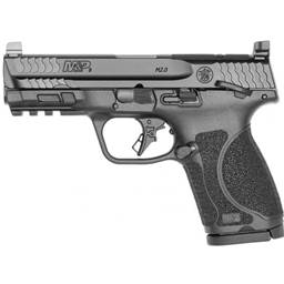 Smith & Wesson M&P 2.0 Compact 9mm 4" Barrel Optic Cut Black Manual Safety 15 Rounds 13568