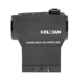 Holosun Technologies HS403B Rifle Red Dot 2 MOA Button Control Shake Awake Night Vision Compatible