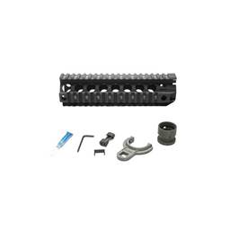 BCM - Bravo Company Manufacturing BCM-QRF-8-556-BLK Gunfighter Quad Rail Forend 5.56 8 Inch