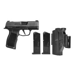 Sig Sauer 365X-9-BXR3P-MS P365 X Series 9MM Black Manual Safety 3.1" Barrel 12 Rounds