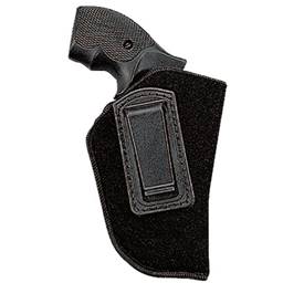 Uncle Mikes 89161 Inside The Waistband Right Hand Medium 3.75" Barrel Soft Black Holster