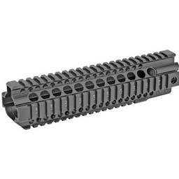 Midwest Industries MI-CRT9.5 Free Float Handguard, 9.25" Length, Quad Rail, Includes Barrel Nut and Wrench, Fits AR-15 Rifles, Black Anodized Finish