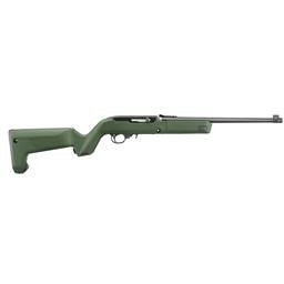 Ruger 31101 10/22 Takedown 22LR Green Magpul X-22 Backpacker Stock 16.4" Threaded Barrel 10 Rounds