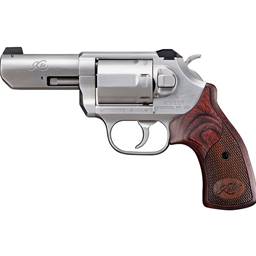 Kimber America 3400016 K6S DASA 357 Magnum Brushed Stainless Wood Grips 3" Barrel 6 Round