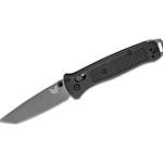 Benchmade 537GY Bugout Axis Folder Green Grip Black Tanto Point