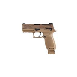 Sig Sauer 320CA-9-M18-MS P320 M18 Carry 9MM Coyote Tan Optic Cut Manual Safety 3.9" Barrel 17/21 Rounds