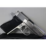 Walther 4796004 PPK/S 380 ACP Stainless Frame Black Grips 3.3" Barrel 7 Rounds
