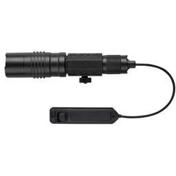 Streamlight 88089 ProTac 1000 Lumen With Red Laser Rifle Rail Mount CR123A Black Push Button and Remote Switch