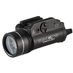 Streamlight 69889 TLR-1 HL 1000 Lumen Pistol Rail Mount CR123A Black Paddle Switch and Remote Switch