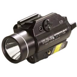 Streamlight 69230 TLR-2s 300 Lumen With Red Laser Pistol Rail Mount CR123A Black Paddle Switch