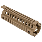 MFT - Mission First Tactical TMARCIRS-SDE TEKKO Drop-in AR-15 Integrated Rail System - Carbine Length - Scorched Dark Earth