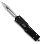 Cobra Tec Knives SBLKFS-XSDAGNS SMALL FS-X DAGGER NOT SERRATED BLACK 2.75" OTF