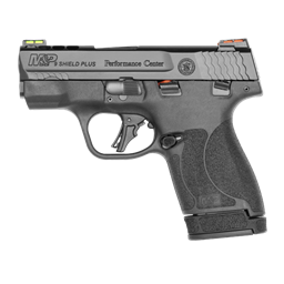 Smith & Wesson 13254 M&P Shield Plus 9mm Performance Center Manual Safety Black 3.1" Barrel 10/13 Round