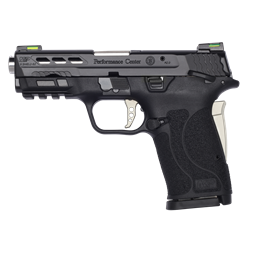 Smith & Wesson 13225 M&P Shield EZ 9MM Performance Center Window Cut Slide 3.75" Silver Barrel Thumb Safety 8 round