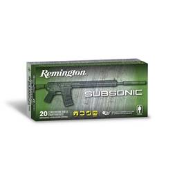Federal 28430 Remington Subsonic 300 Blackout 220 Grain Open Tip Flat Base 20 Round Box