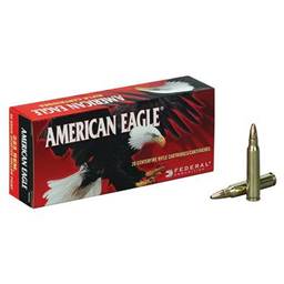 Federal AE223G American Eagle Varmint 223 50 Grain Jacketed Hollow Point 20 Round Box
