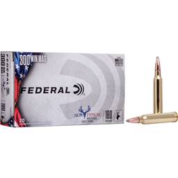 Federal 300WDT180 Non Typical Whitetail 300 Win Mag 180 Grain Soft Point 20 Round Box