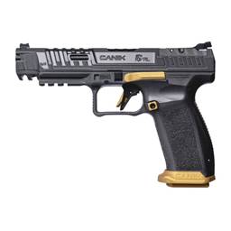 Canik HG6610T-N SFX Rival 9mm Grey and Gold Optics Ready 5" Barrel 18 Rounds