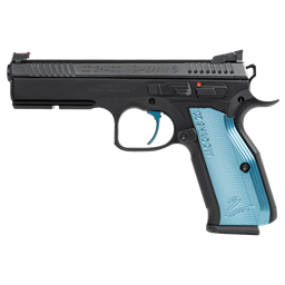 CZ  91245 Shadow 2 9mm Blue Grips Single Action Only 4.89" Barrel 17 Rounds