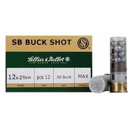 Sellier & Bellot SB12BSJ 12 Gauge 2 3/4" #00 Buckshot 10 Round Box