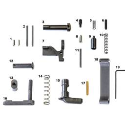 Geissele Automatics 05-343 Standard Lower Parts Kit without grip