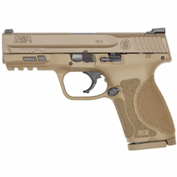 Smith & Wesson 12458 M&P 2.0 Compact 9MM FDE Truglo TFX Sight 4" Barrel 15 Round No Safety