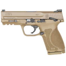 Smith & Wesson 12459 M&P 2.0 Compact 9MM FDE Truglo TFX Sight 4" Barrel 15 Round Manual Safety