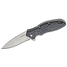 Kershaw 1830 Oso Sweet Black Handle Satin Drop Point Blade Assisted Opening