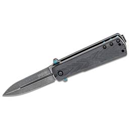 Kershaw 3960 Barstow Black Handle Blackwash Spearpoint Blade Assisted Opening