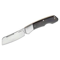 Kershaw 4384 Parley Black Handle Satin Cleaver Blade