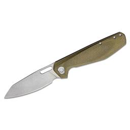 Gerber 30-001911 Slimsada Olive Green Handle Stonewash Clip Point Blade Folder