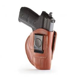1791 Gunleather 4WH-3-CBR-R 4 Way Holster Classic Brown Right Hand Size 3 IWB/OWB