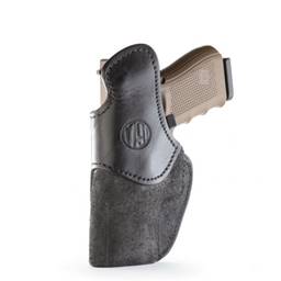 Cowhide Leather Vertical Concealed Holster - Right Hand - Universal Size - Brown