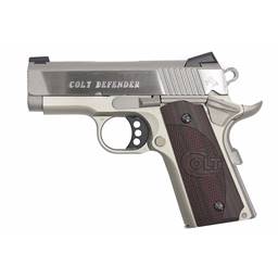 Colt O7000XE Defender SS 45 ACP Compact Stainless Steel 3" Barrel 7 Round