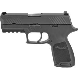 Sig Sauer 320C-45-BSS P320 Compact .45 ACP Black No Safety Night Sights 3.9" Barrel 15 Rounds