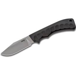SOG SOG-ACE1001-CP Ace Fixed Stonewashed Blade Black Grip