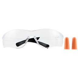 Pyramex PYS2510SDP Ztek Combo Clear Glasses 32db Foam Plugs