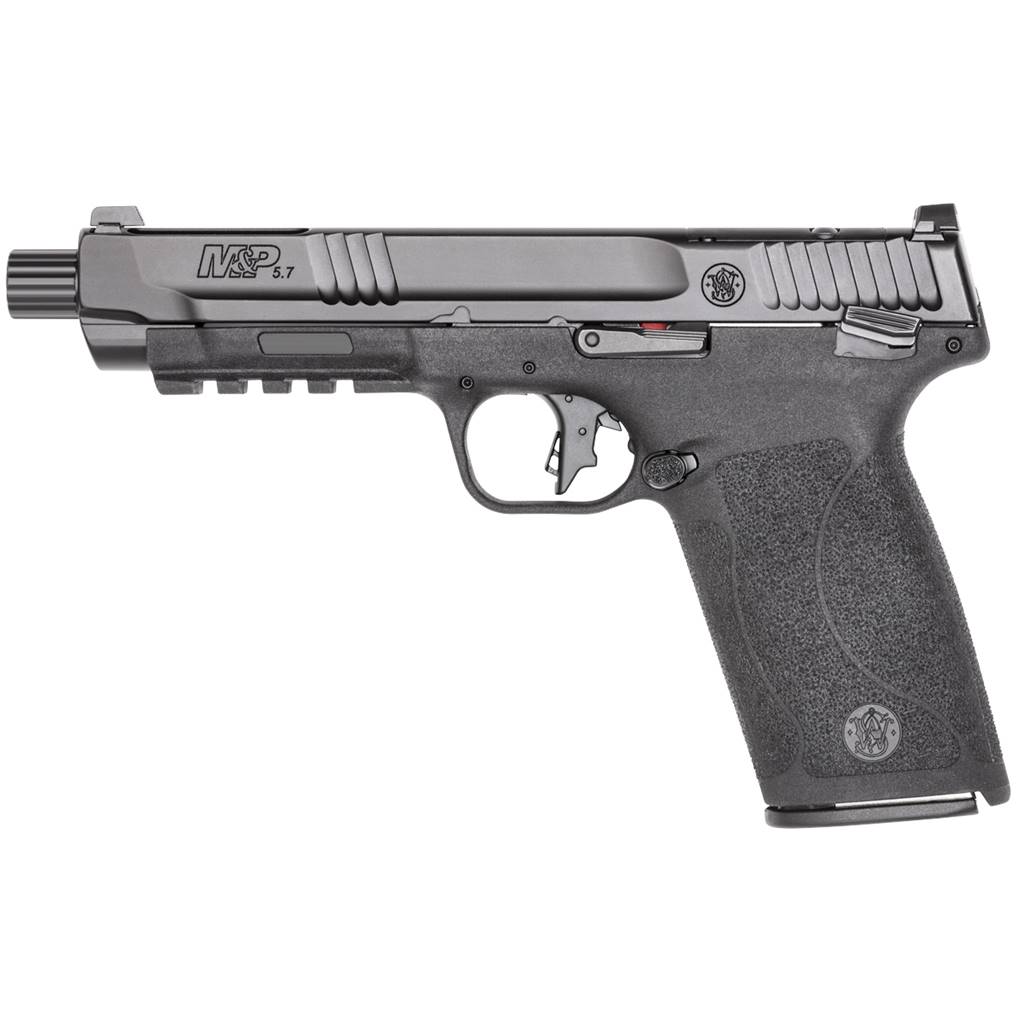 Smith & Wesson M&P 57 5.7x28 Black 5 Threaded Barrel Optic