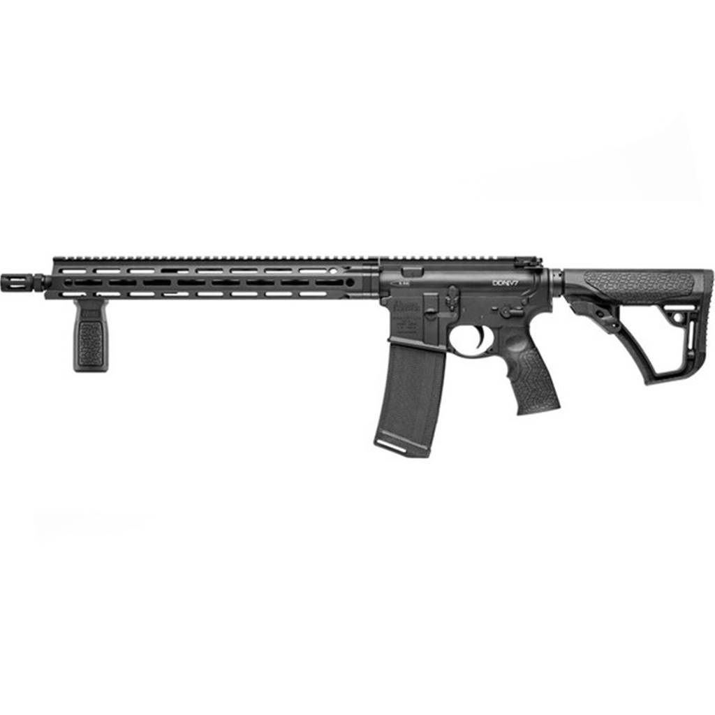Daniel Defense DDM4 V7 556 Black Mlok Rail 16 Barrel SSA Trigger