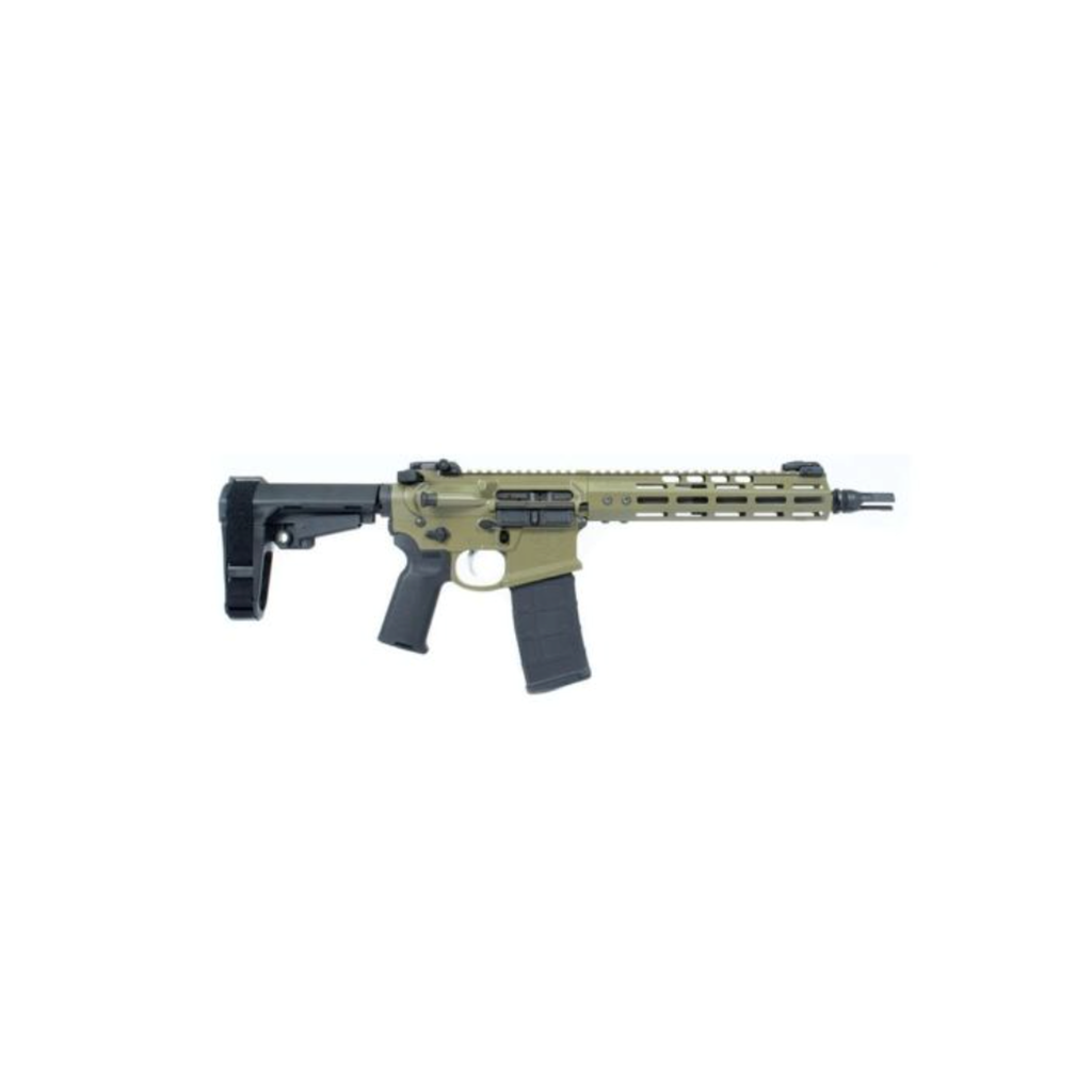 Noveske N4 5.56 NATO Pistol 10.5 Barrel Bazooka Green 30 Rounds