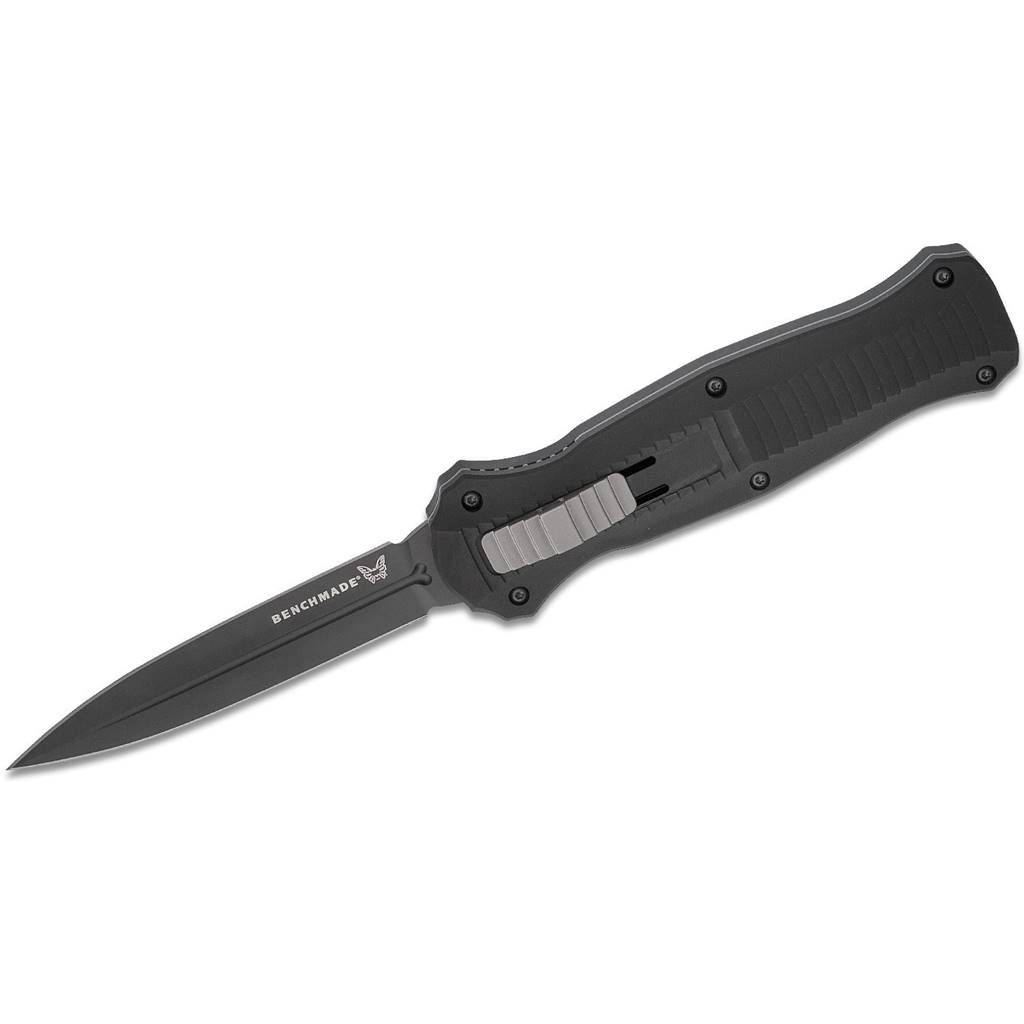 Benchmade Infidel Out the Front Switchblade Black Grip Black Double ...