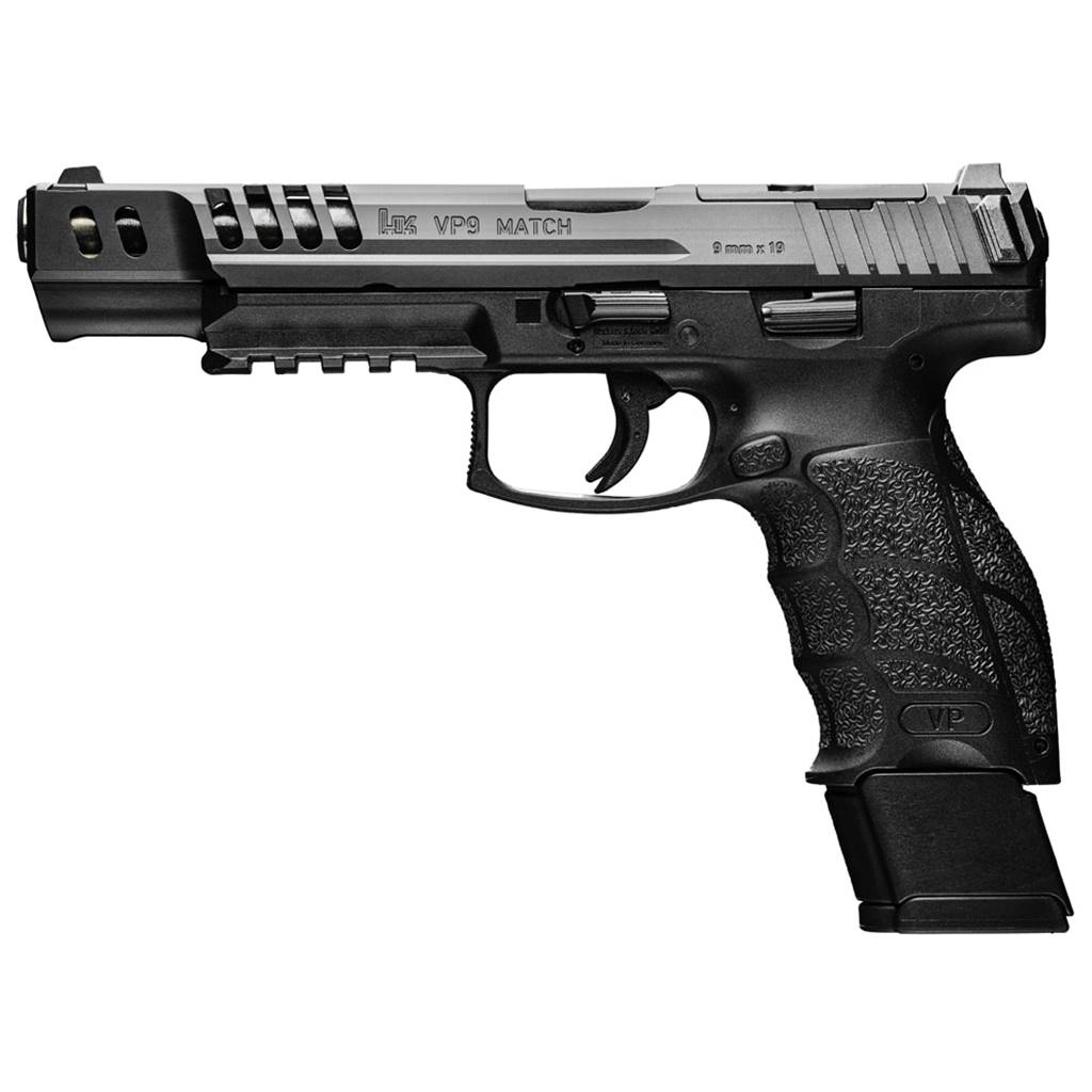 Heckler & Koch VP9 Match 9mm Optic Ready 5.5 Barrel Black 20 Round
