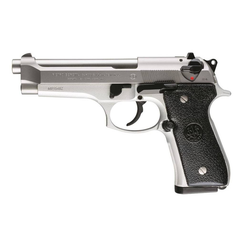 Beretta 92FS Inox 9mm Stainless Steel 4.90 Barrel 15 Round - JS92F520M
